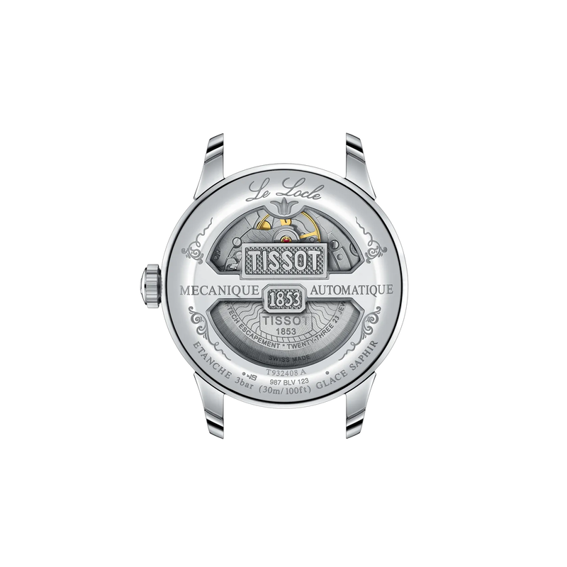 Le Locle Acciaio e Oro Rosa 39,3 mm