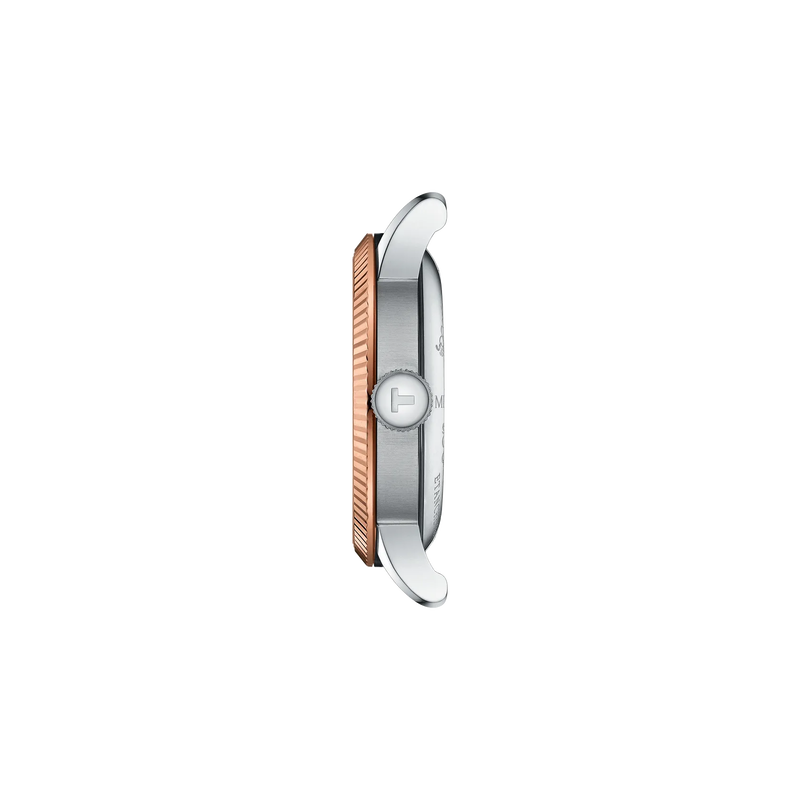 Le Locle Acciaio e Oro Rosa 39,3 mm