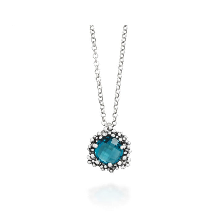 Collana con Pendente Blue Ivy cm 45