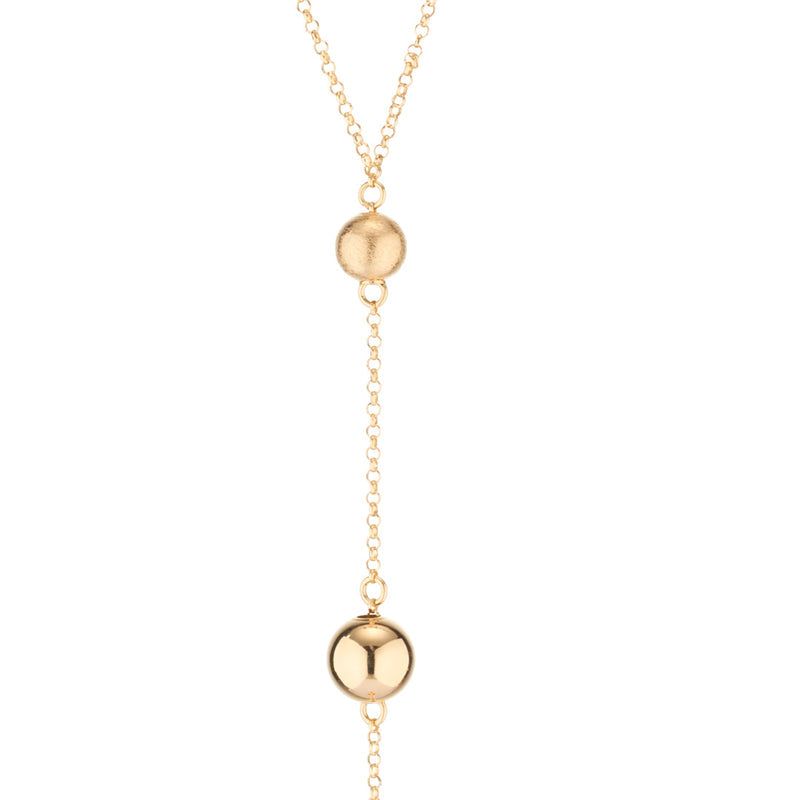 Collana Saba 120 cm con Sfere Setate