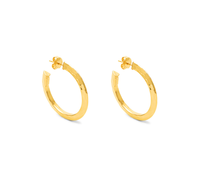 Orecchini Blade Light in Argento Dorato