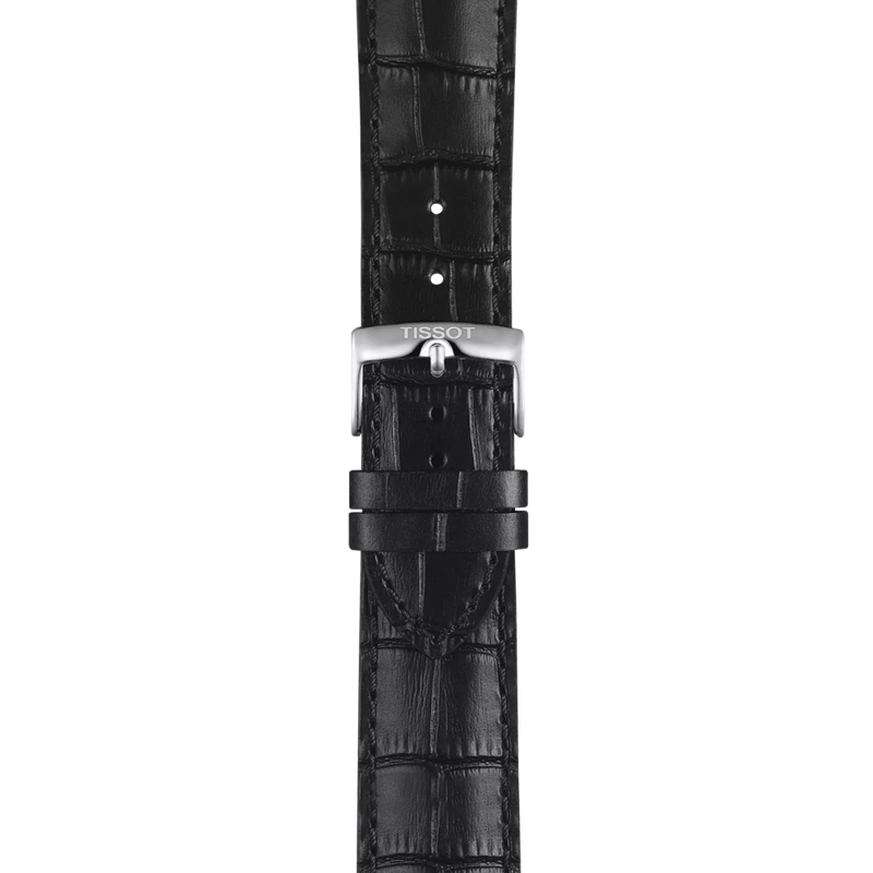 Chrono L Quarzo Nero Pelle Nera 42mm