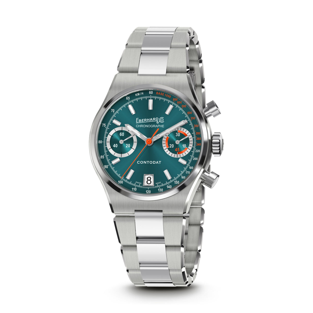 Contodat Cronografo Acciaio Verde 39mm