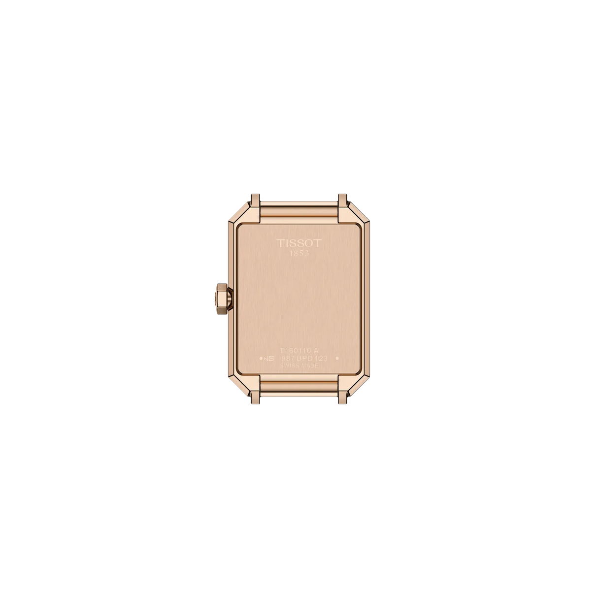 SRV Rettangolo Argento Pelle 30mm