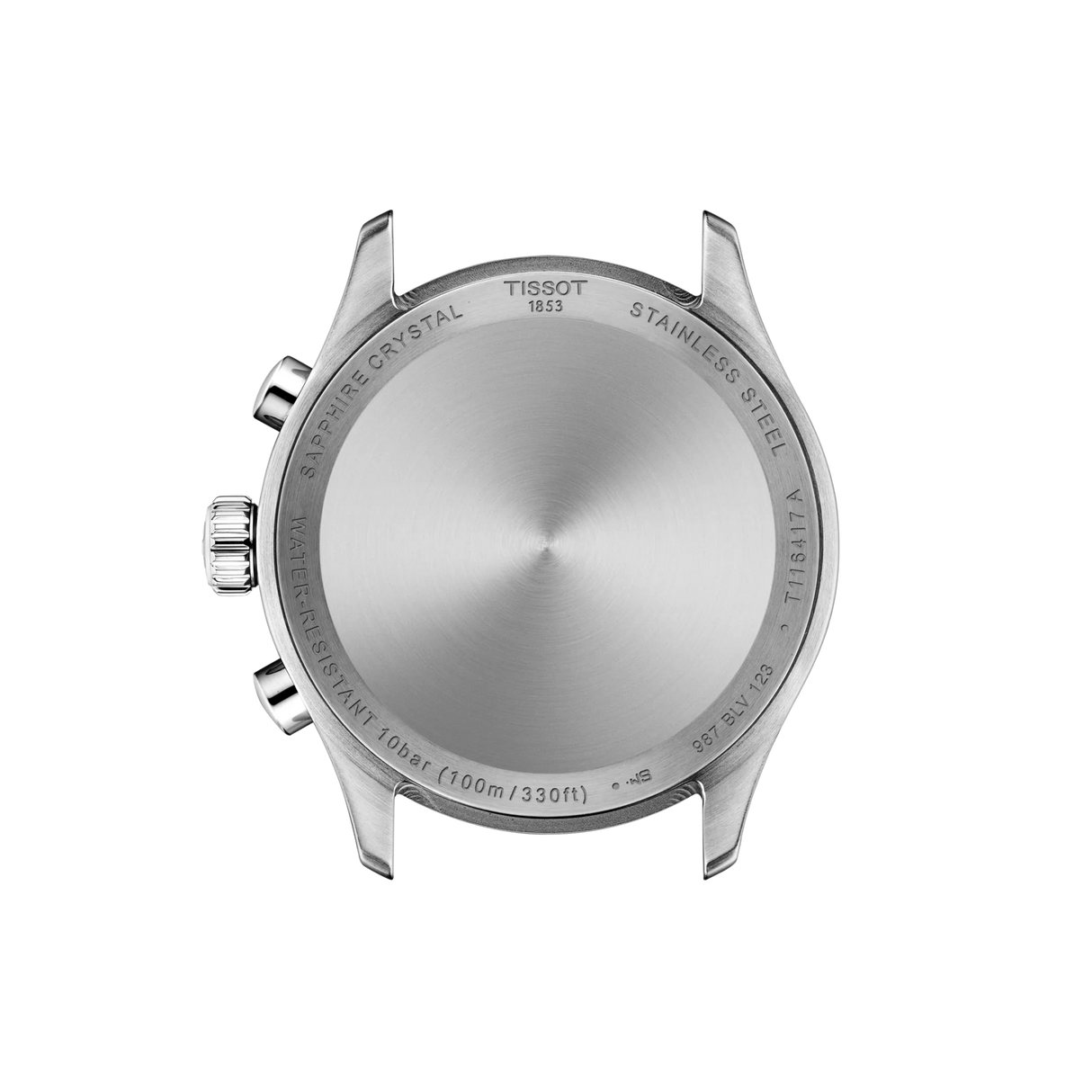 Chrono L Quarzo Nero Acciaio 42mm