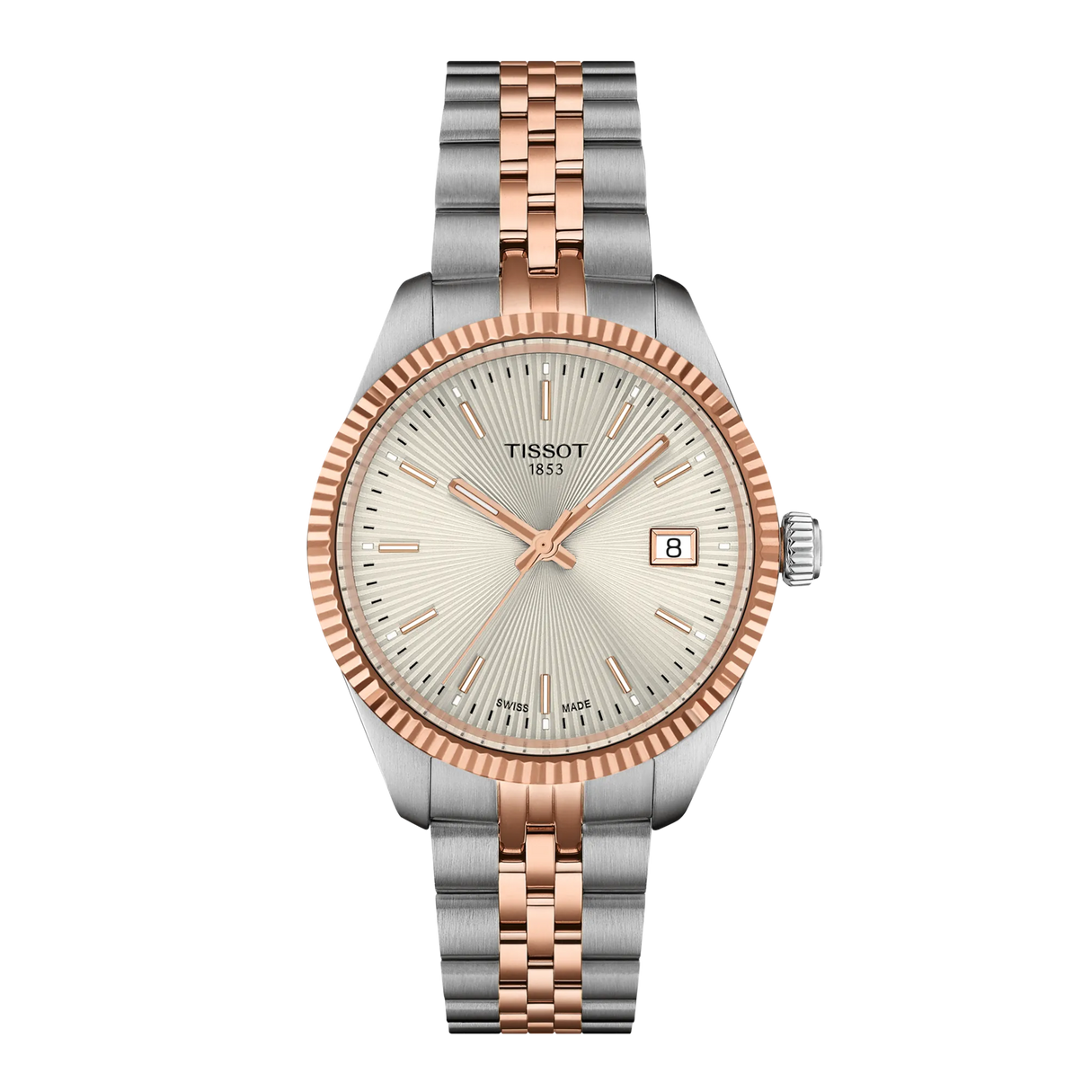 Ballade Argento Acciaio Rosato 34mm