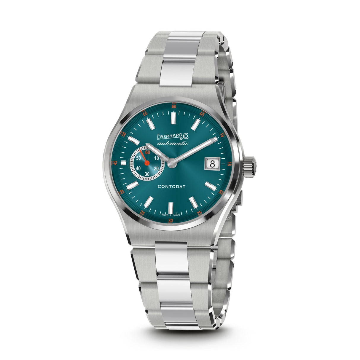 Contodat Automatico Acciaio Verde 39mm