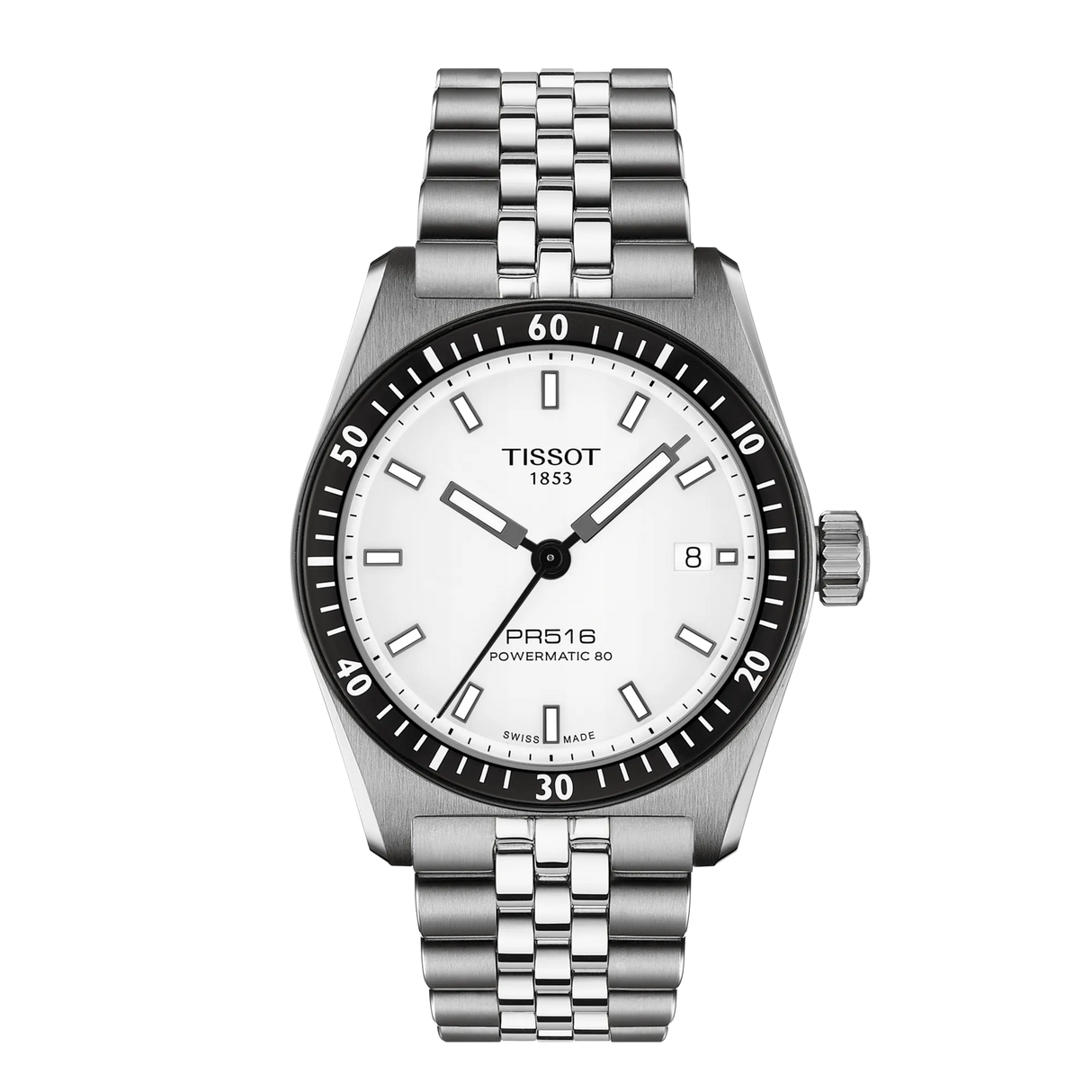 PR516 Automatico Bianco Acciaio 38mm
