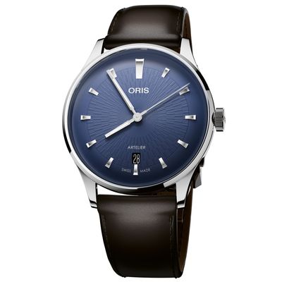 Artelier Date Automatico Blu Pelle 38mm