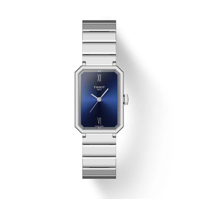 Tissot SRV 30mm Quarzo Argento e Blu