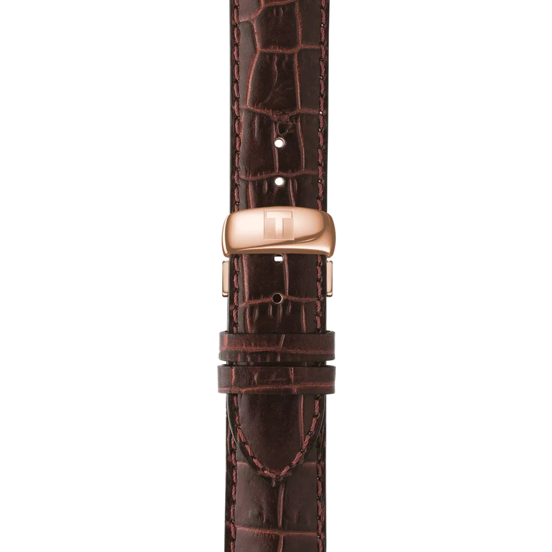 Le Locle Automatico Oro Rosa e Pelle 39,3mm