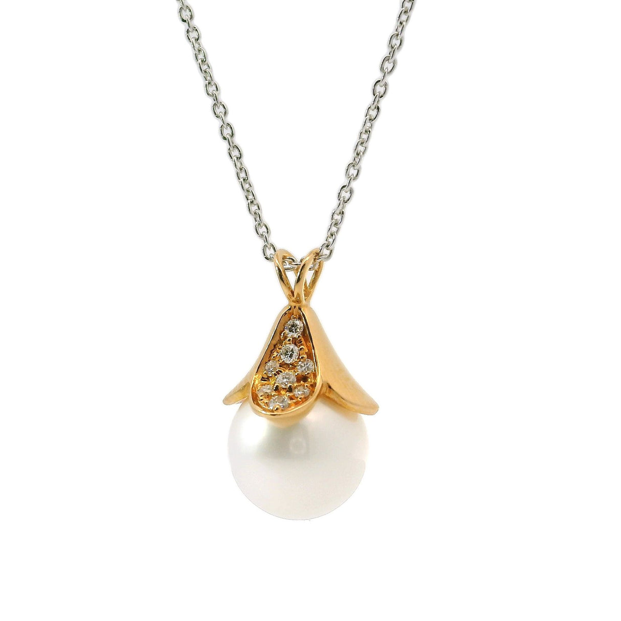 Pearl crew and diamonds
