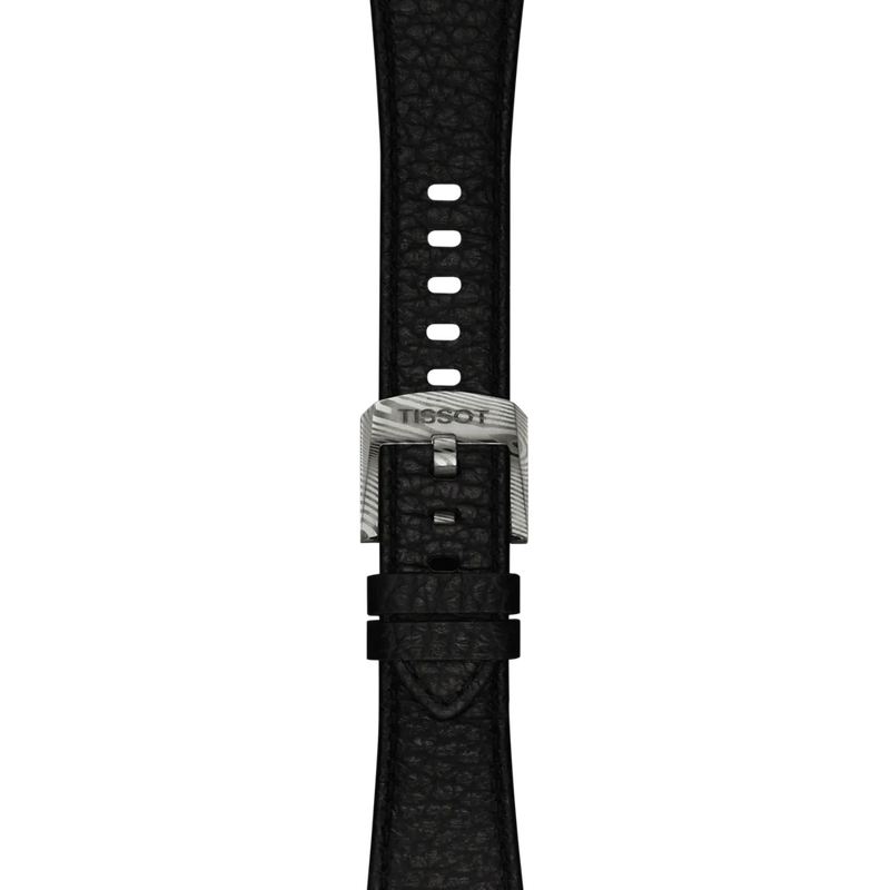 PRX Acciaio Damascato e Pelle 38mm