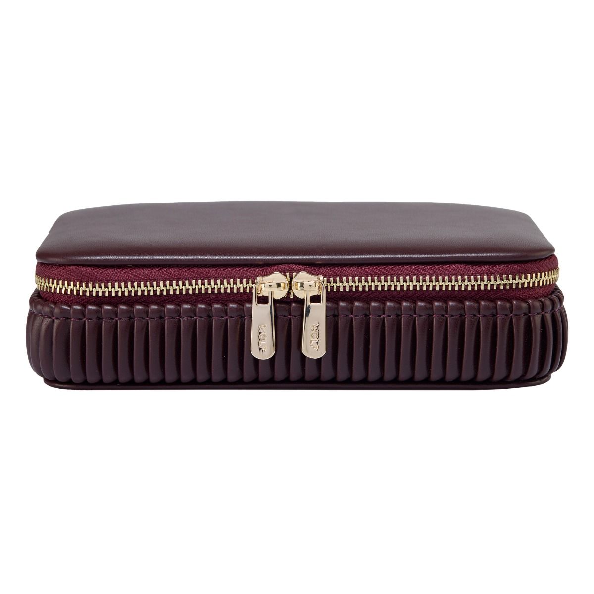 Astuccio Portagioie Bella Zip Bordeux