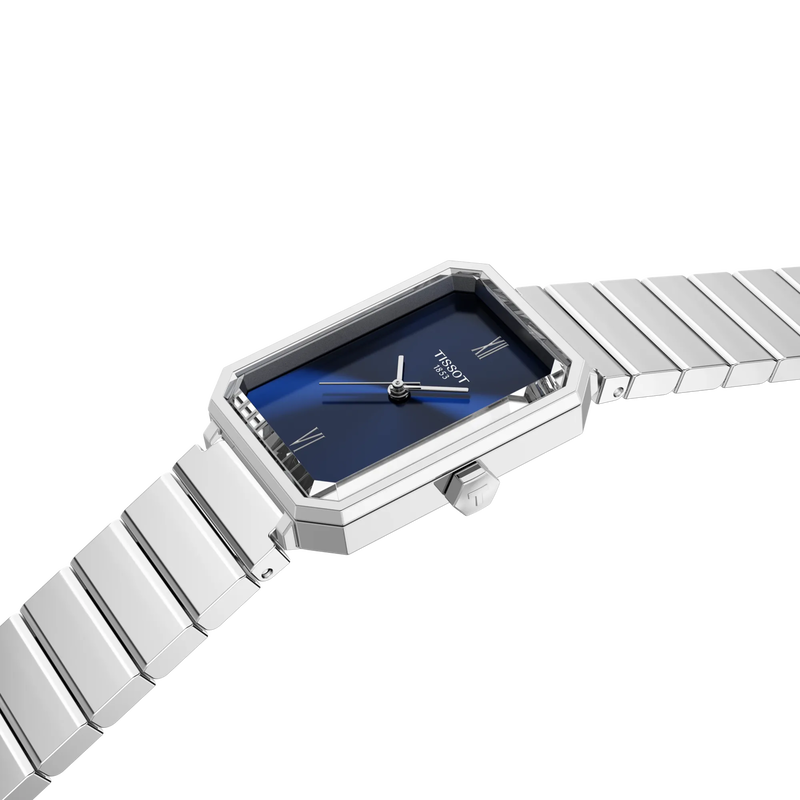 Tissot SRV 30mm Quarzo Argento e Blu