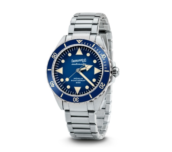 Scafograf 200 MCMLIX Blu Acciaio 39mm