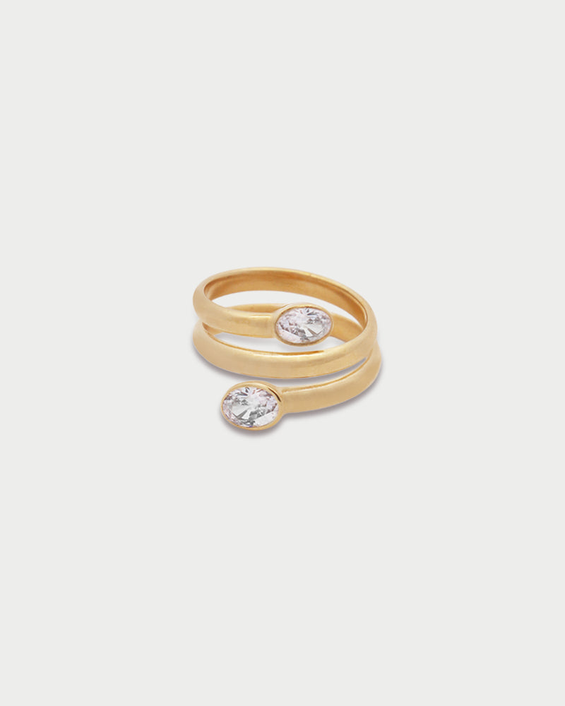Anello Snake Oval Cut