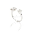 Anello Bilogy illusione con Diamanti In Oro Bianco-Anelli-CRIVELLI-13-Gioielleria Granarelli