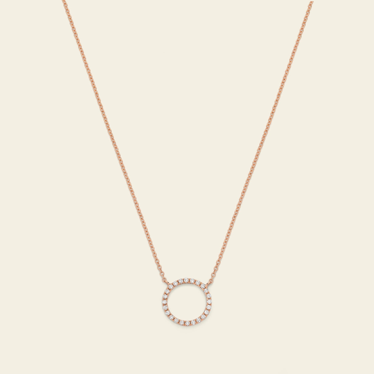 Collana Bolla Diamanti e Oro Rosa Marco Gerbella