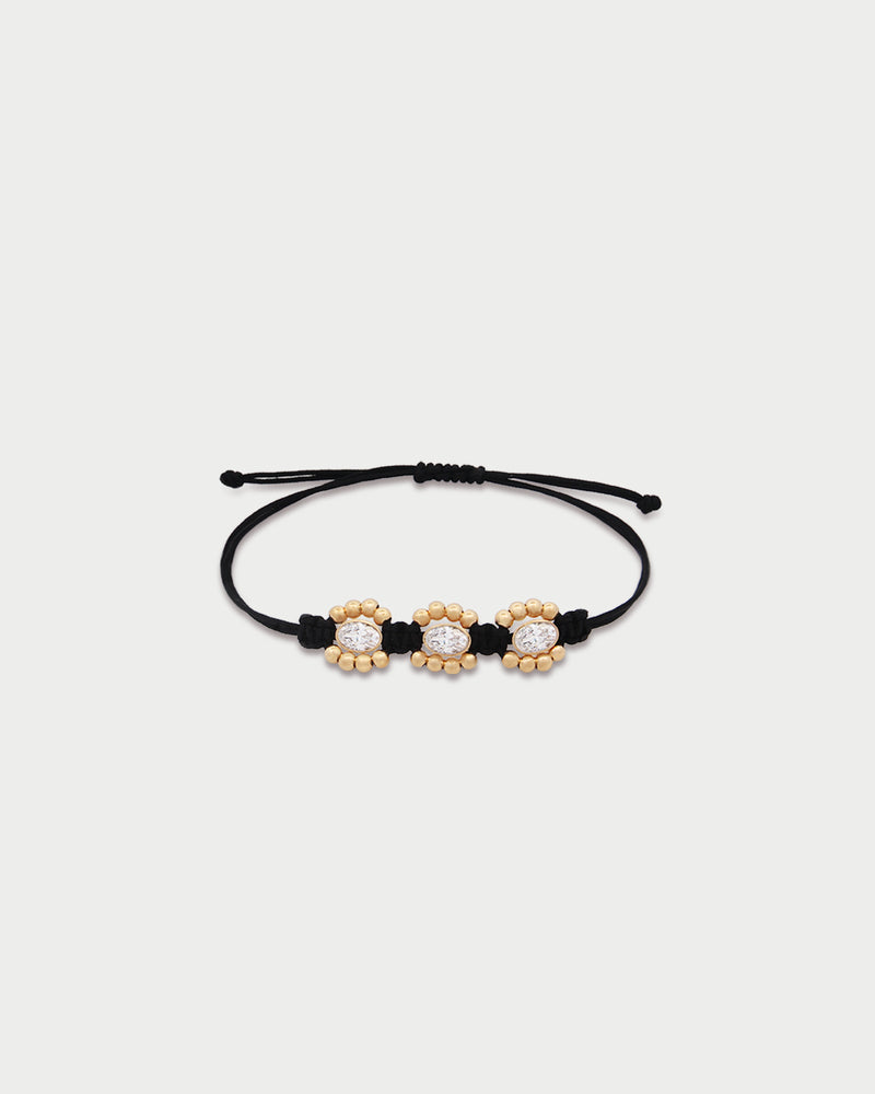 Bracciale Tessuto Daisy
