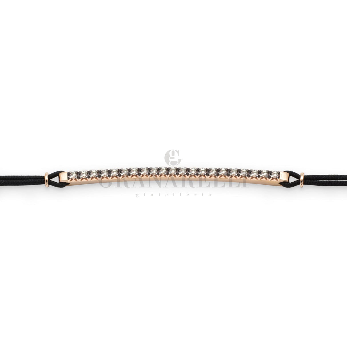 Bracelet en or rose brun brun
