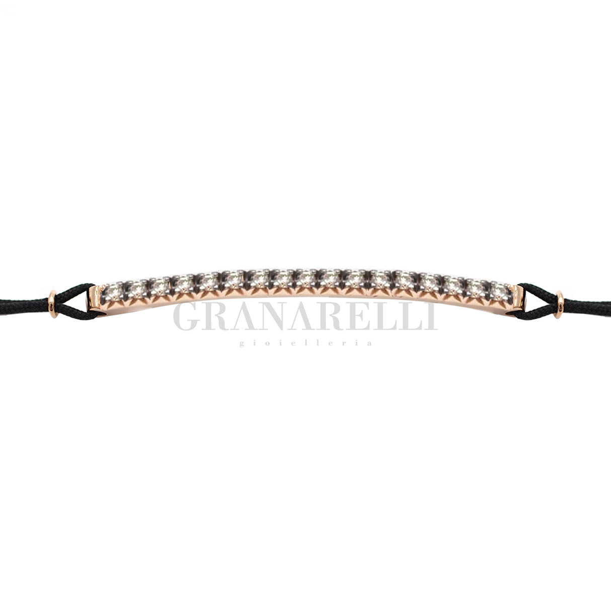 Bracelet en or rose brun brun