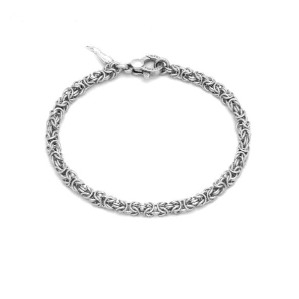 Bracciale Bizantina Mini Mini in Argento-Bracciali-RASPINI-Gioielleria Granarelli