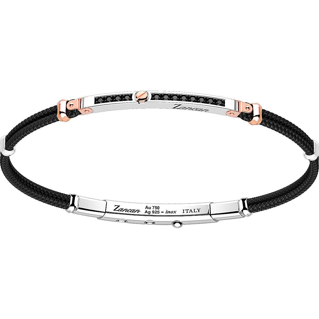 Bracciale Oro e Argento Zancan-Bracciali-ZANCAN-Gioielleria Granarelli