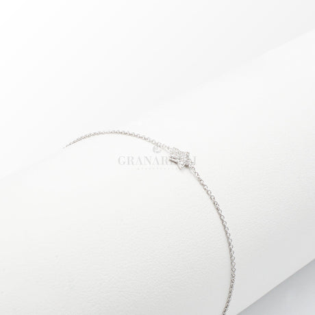 Bracciali Bracciale Stella Diamanti in Oro Bianco CRIVELLI