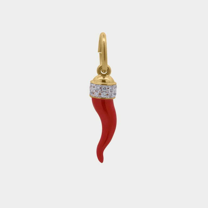 Charm Cornetto Rosso Grande