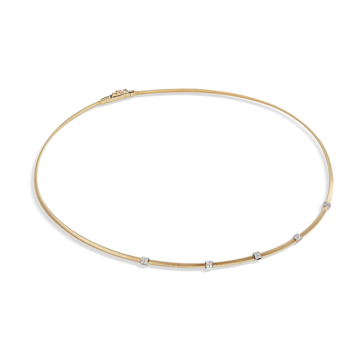 Collana Girocollo Marco Bicego Masai Oro Giallo e Diamanti