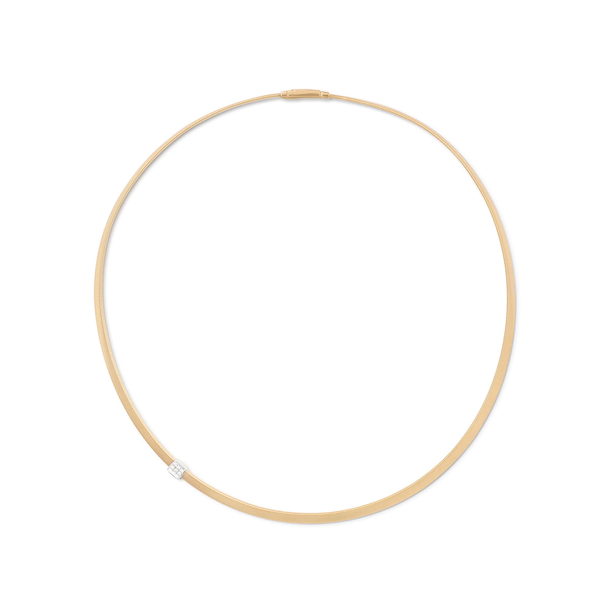 Collana Masai Oro Giallo e Diamanti