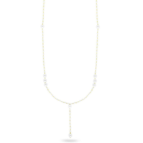 Collana Lunga Cravatta con perle - Whiteside-Girocolli-RUE DES MILLE-Gioielleria Granarelli