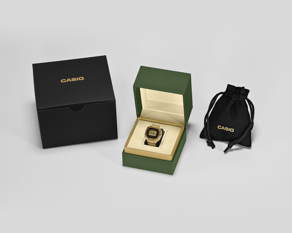 Orologio ad Anello Acciaio Dorato CRW-001G