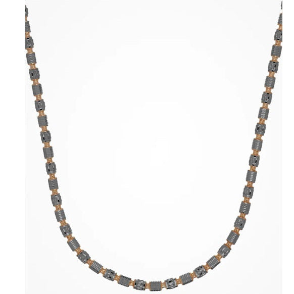 Collana in Argento Rosa Barrel Pioneer Canna di Fucile