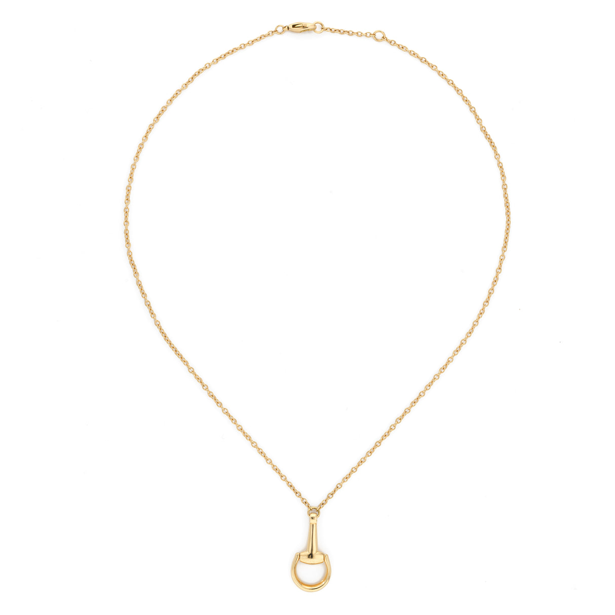 Collana Horsebit Oro Giallo-Girocolli-GUCCI-Gioielleria Granarelli