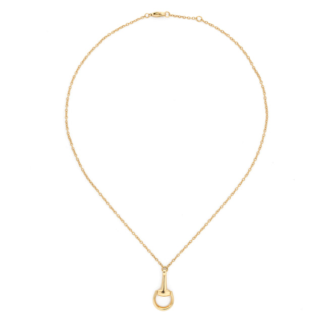 Collana Horsebit Oro Giallo-Girocolli-GUCCI-Gioielleria Granarelli