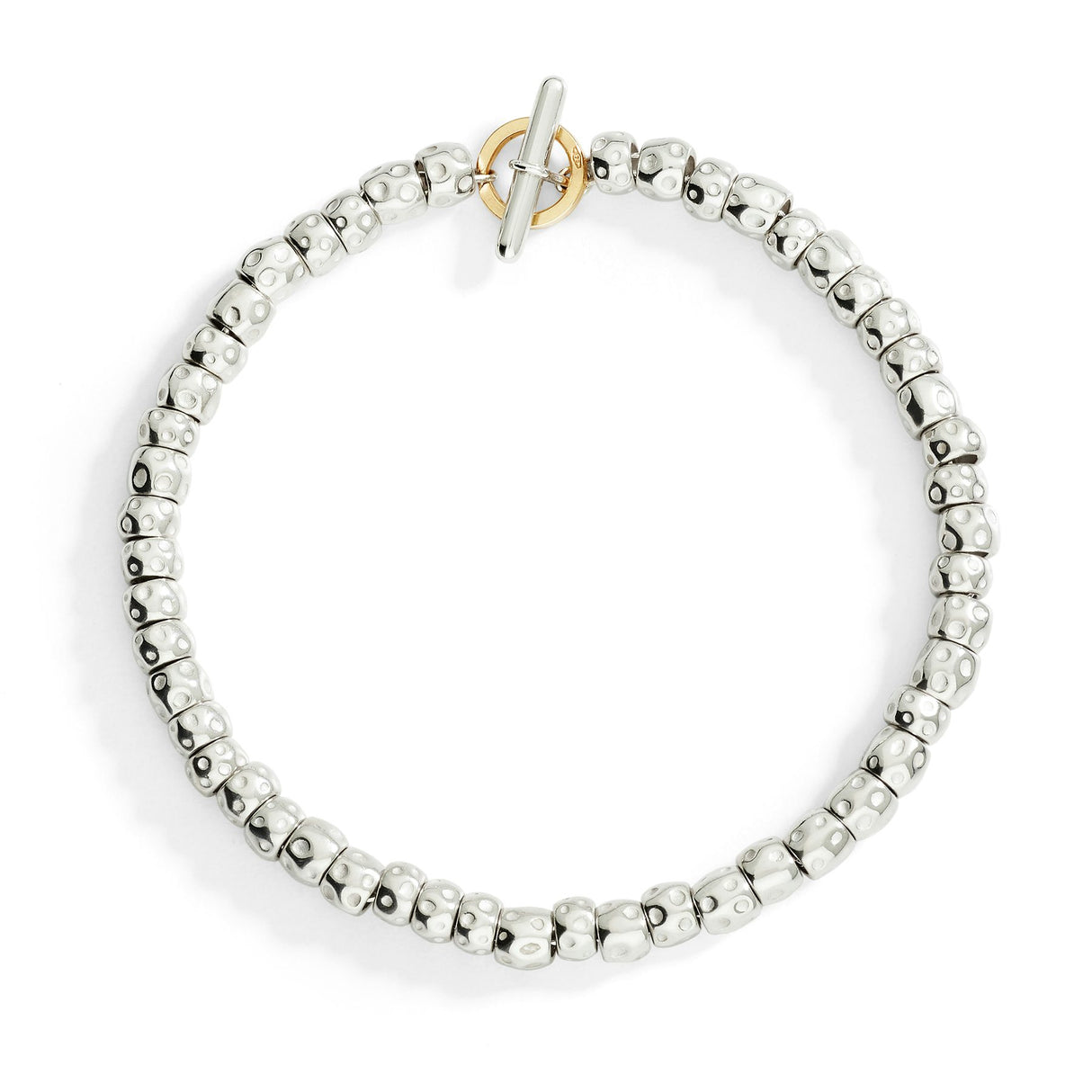 Bracciale DoDo Granelli Argento - Brisè Giallo 9kt
