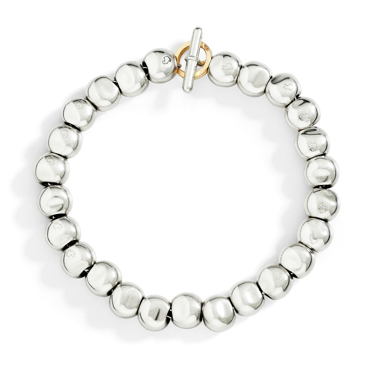 Bracciale DoDo Pepita Argento - Brisè Giallo 9kt