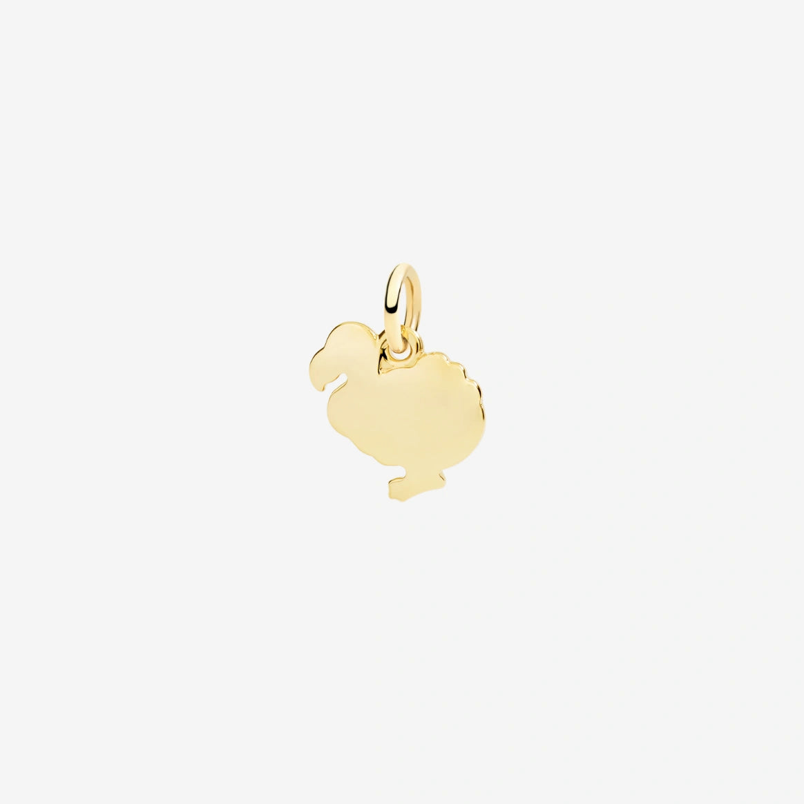 9kt yellow dodo dodo charm dodo