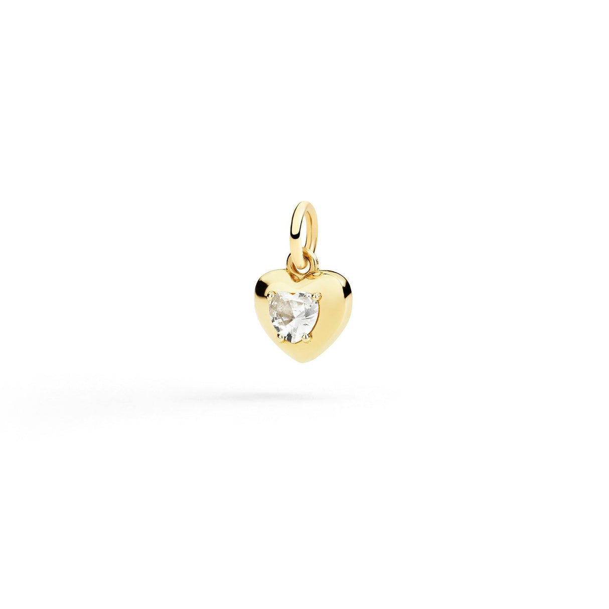 Charm DoDo Cuore Oro Giallo e Diamante