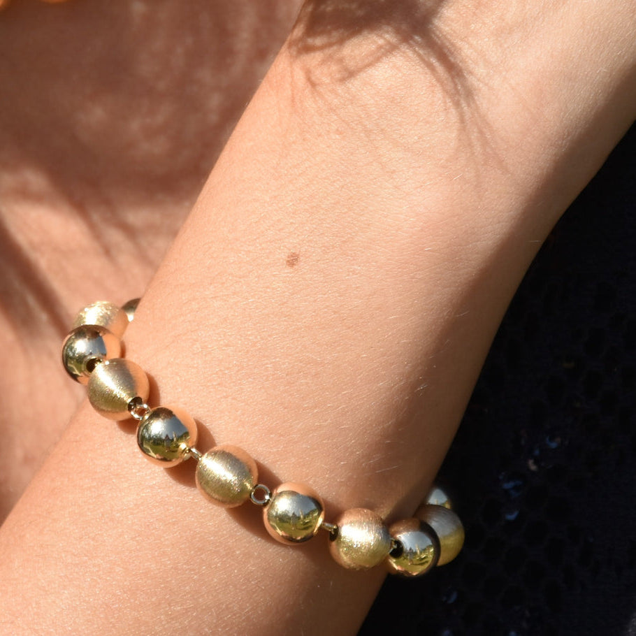 Bracciale saba Sfere Setate