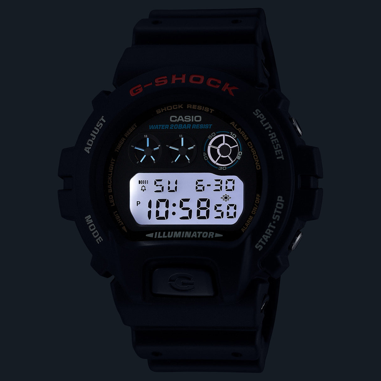 G-Shock Serie 6900 Nero