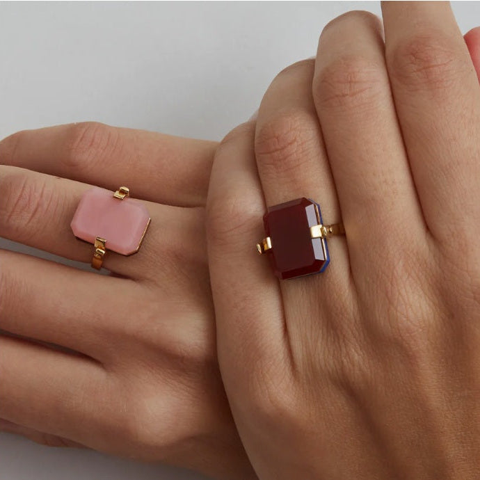 DECO SANDWICH OPALE ROSA E CORNIOLA