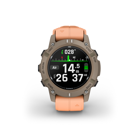 Descent™ G2 Paloma con cinturino Shell Pink-Orologi-GARMIN-Gioielleria Granarelli