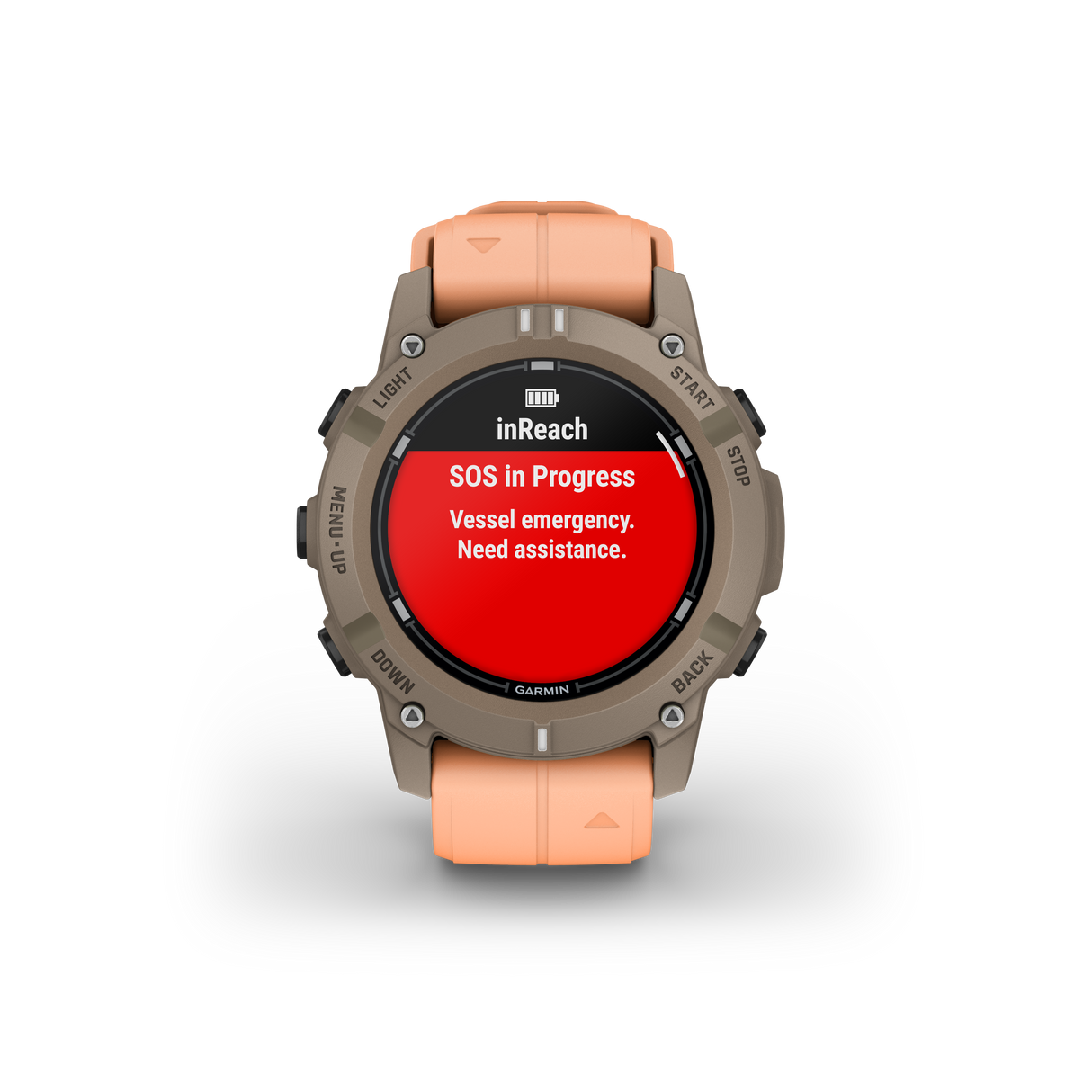Descent™ G2 Paloma con cinturino Shell Pink-Orologi-GARMIN-Gioielleria Granarelli