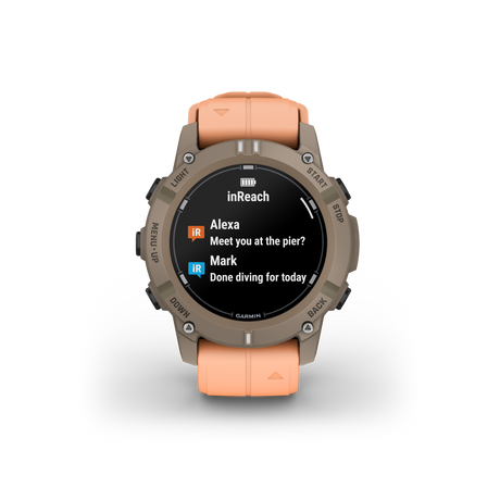 Descent™ G2 Paloma con cinturino Shell Pink-Orologi-GARMIN-Gioielleria Granarelli