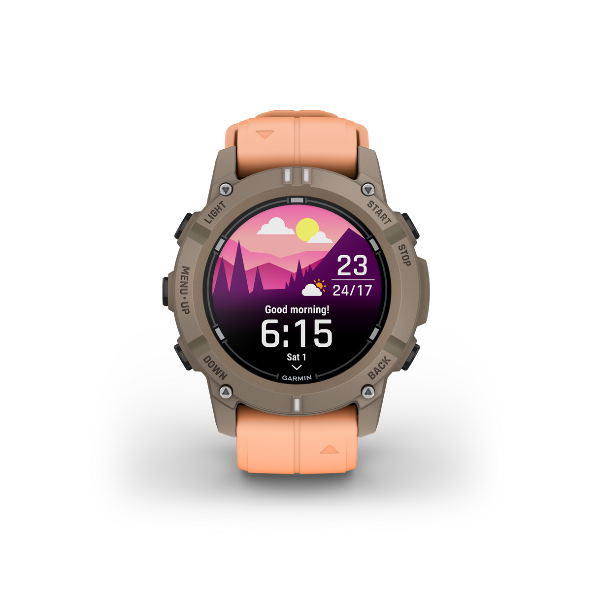 Descent™ G2 Paloma con cinturino Shell Pink-Orologi-GARMIN-Gioielleria Granarelli