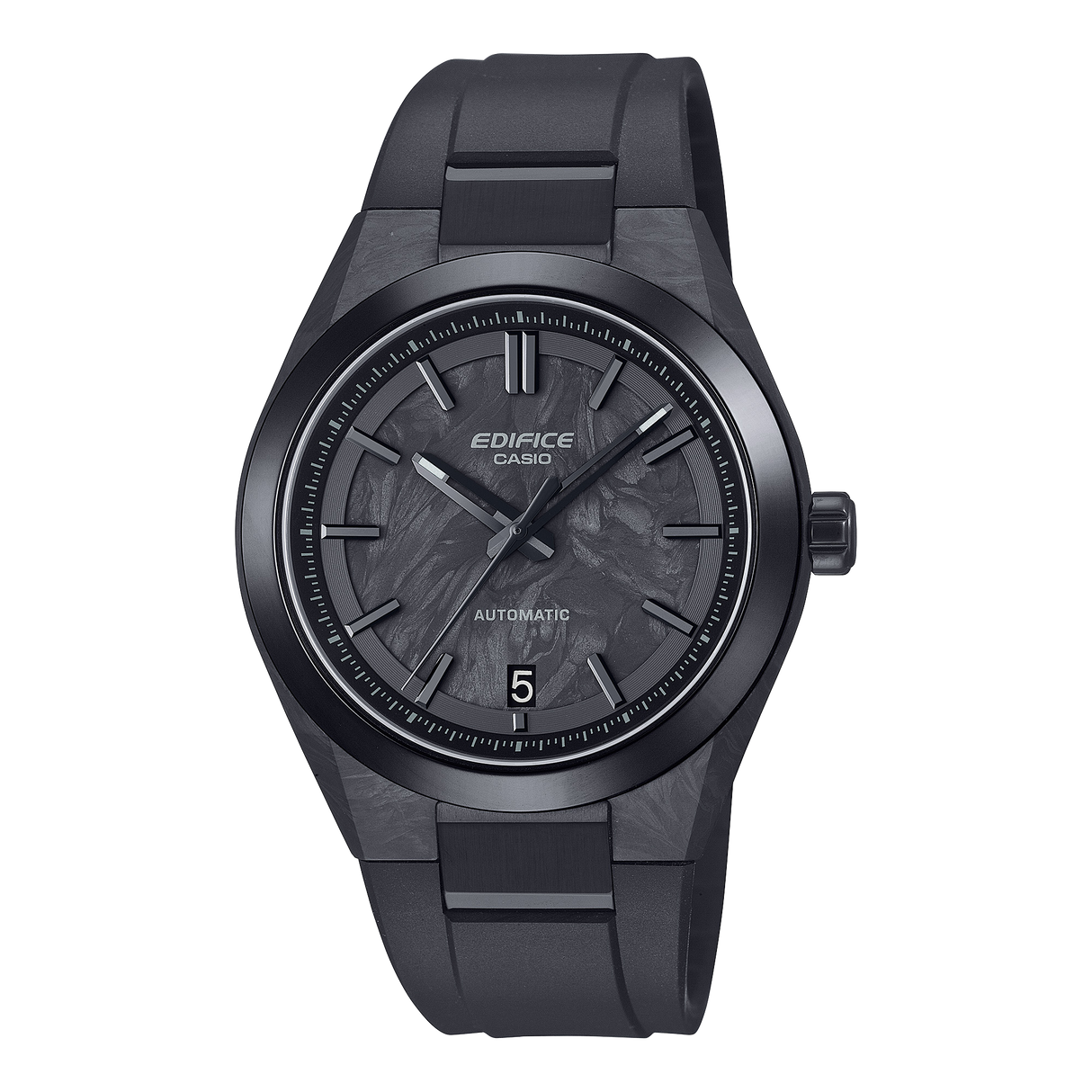 Edifice Automatico Carbonio Nero