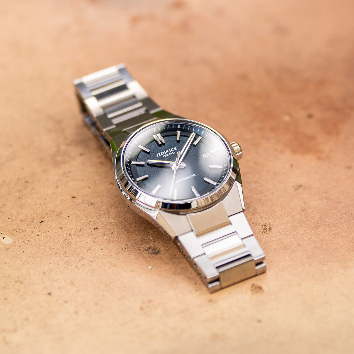 Edifice Automatico Acciaio Blu